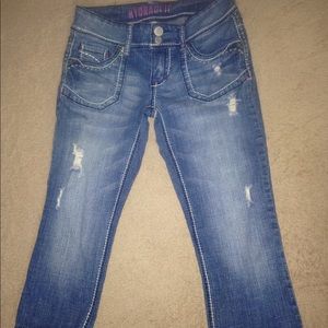 HYDRAULIC GIRL'S JEAN'S.  SIZE 7/8